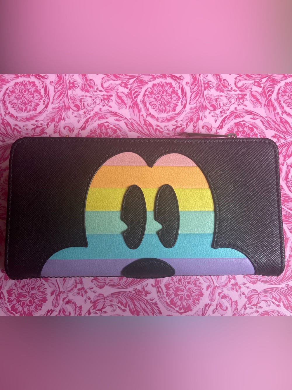 Loungefly Disney rainbow Mickey Wallet